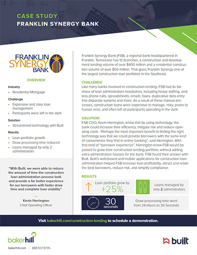 Franklin Synergy Case Study Cover
